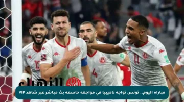 مباراة اليوم.. تونس تواجه ناميبيا في مواجهة حاسمة بث مباشر عبر شاهد VIP